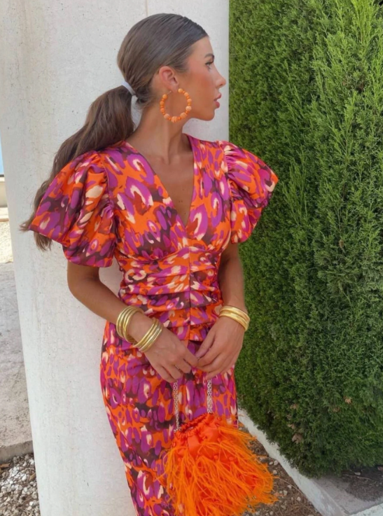 Kelly - Stylish Flower Dress