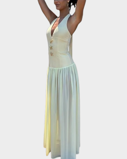 Millie- V-neck Starfish Dress